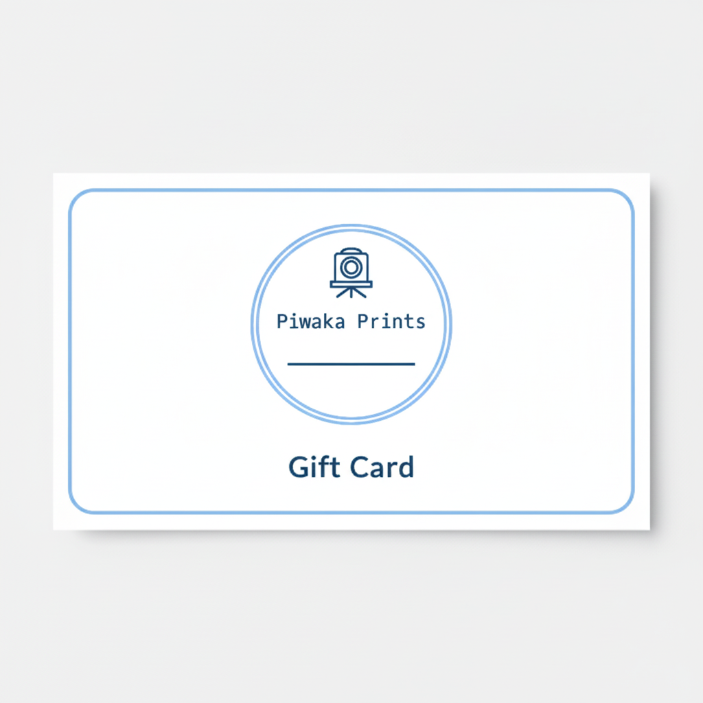 Piwaka Prints Gift Card - Exact Logo Colors